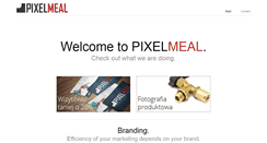 Desktop Screenshot of pixelmeal.com