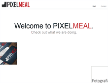 Tablet Screenshot of pixelmeal.com